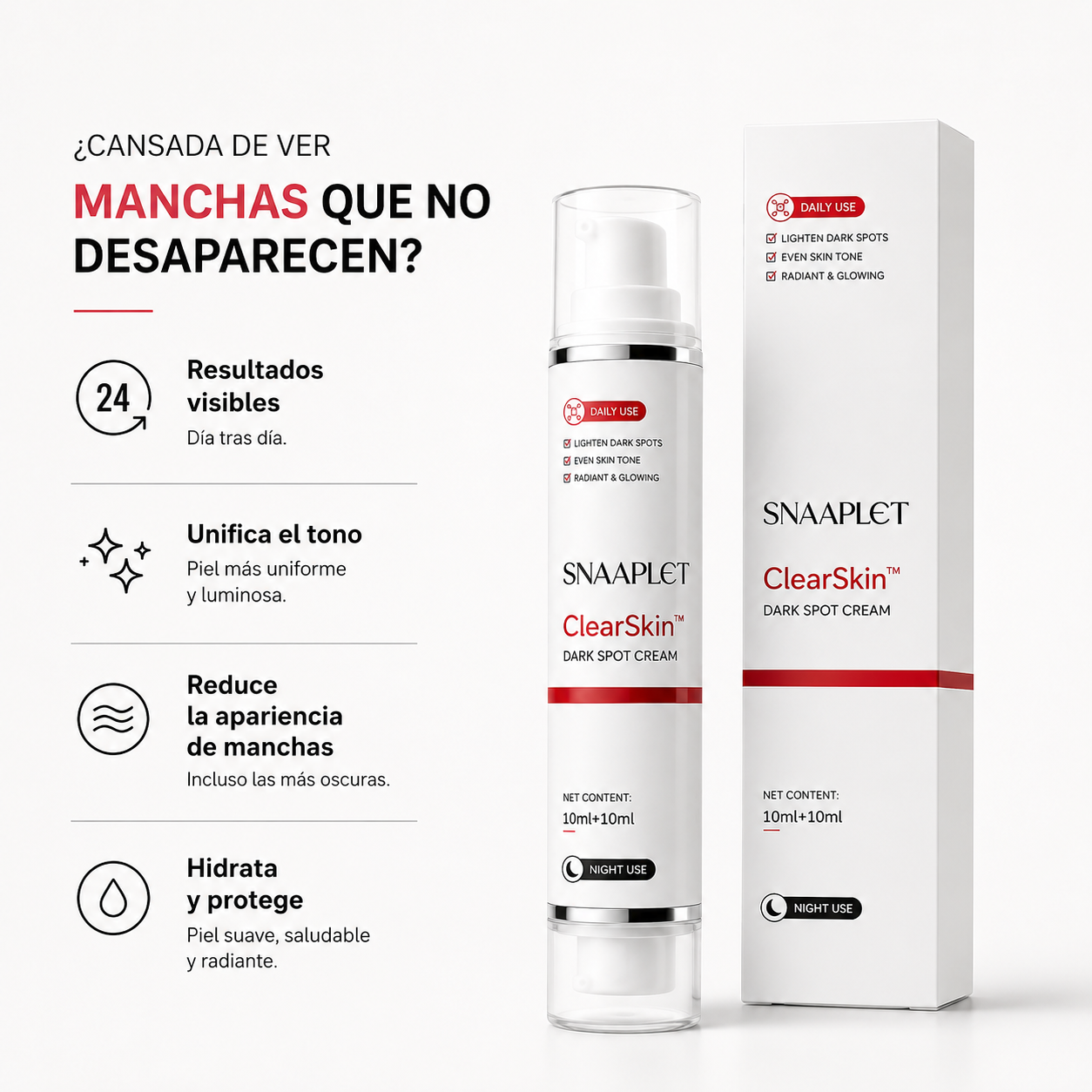 ClearSkin™ – Deja atrás las manchas y recupera tu piel