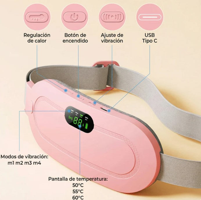 Cinturón de Calor Térmico™ - Alivio menstrual
