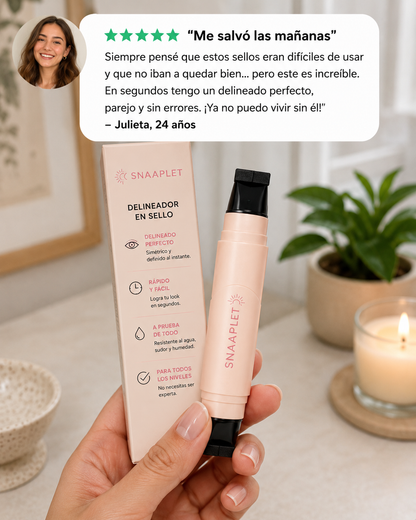Perfect Wings™ — Delineador 2 en 1 con Sello Perfecto