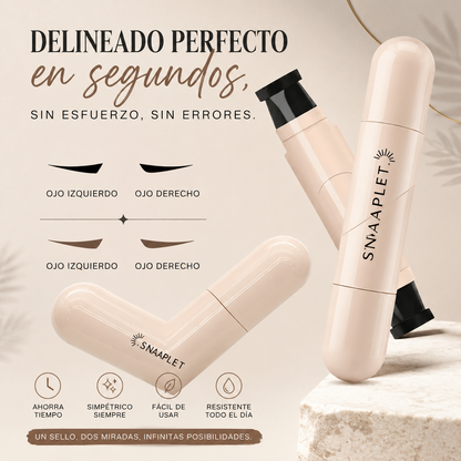 Perfect Wings™ — Delineador 2 en 1 con Sello Perfecto