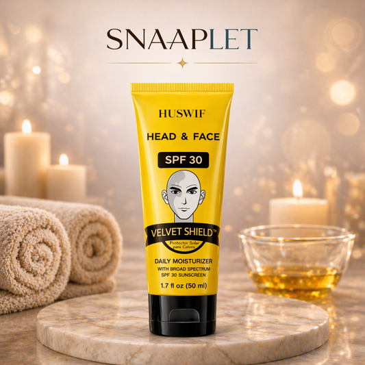 Velvet Shield™ — Protector Solar para Calvos SPF 30